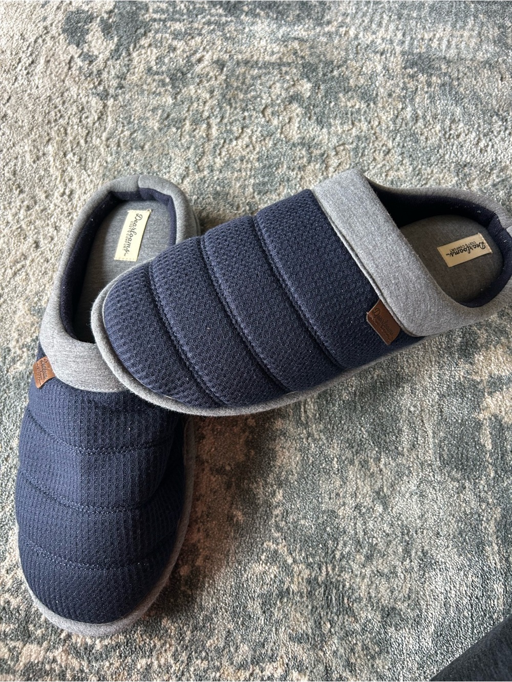 Men’s Slip-on Dearfoams Loafers- nwot
